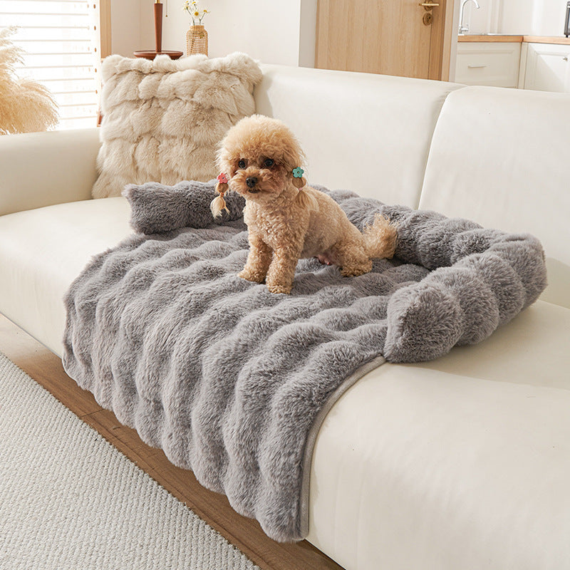 Winter Pet Mat – Soft, Warm, Non-Slip Dog Bed for Indoor & Outdoor