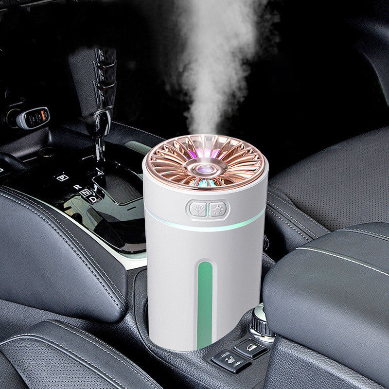 Wireless Cool Mist Humidifier – Mini USB Air Diffuser Purifier for Car, Home & Office Use