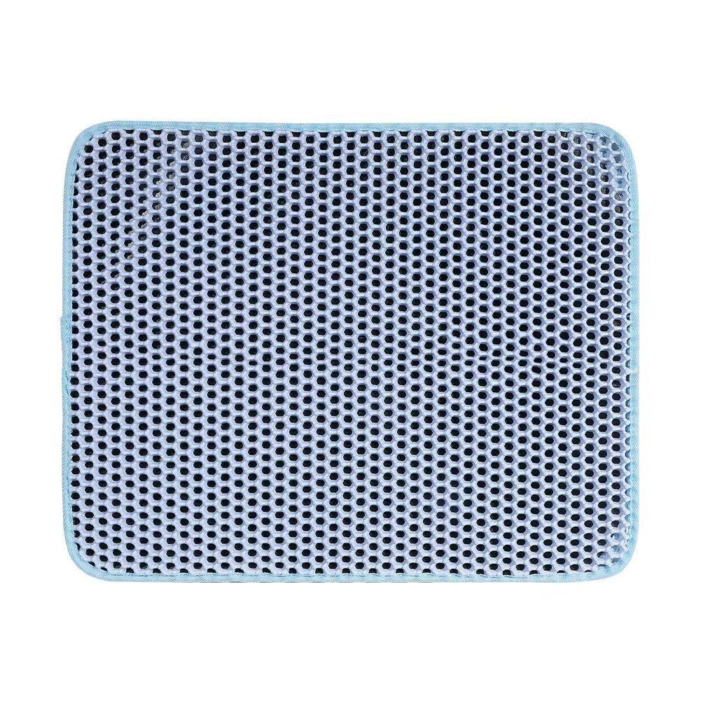 Waterproof Cat Litter Box Mat – Anti-Scatter Litter Trapping Pad for Cats