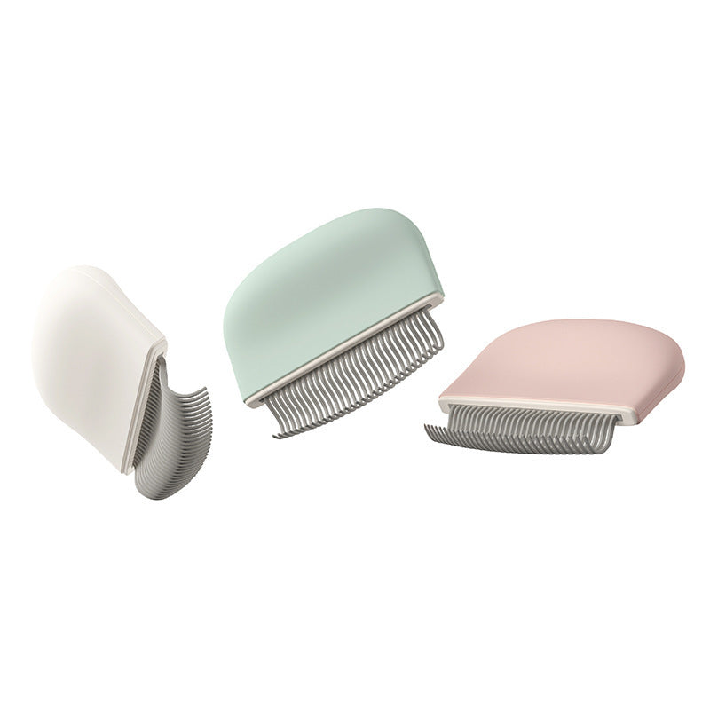 Soft Pet Grooming Comb Dog Cat Hair Cleaning Brush Deshedding Care Tool