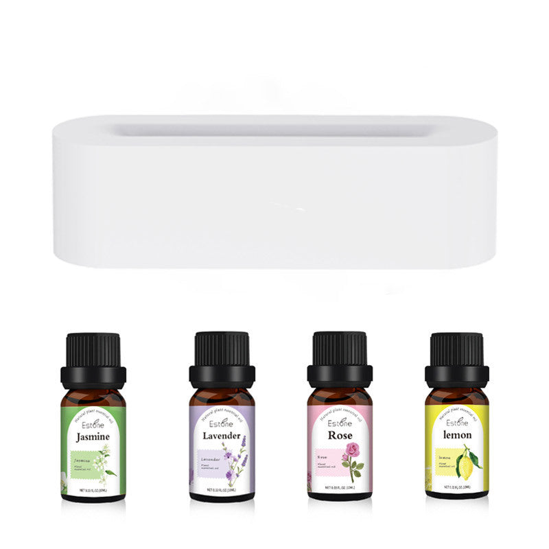 Home Spa Flame Aroma Diffuser – Ultrasonic Humidifier LED Fire Mist Maker Essential Oil Diffuser