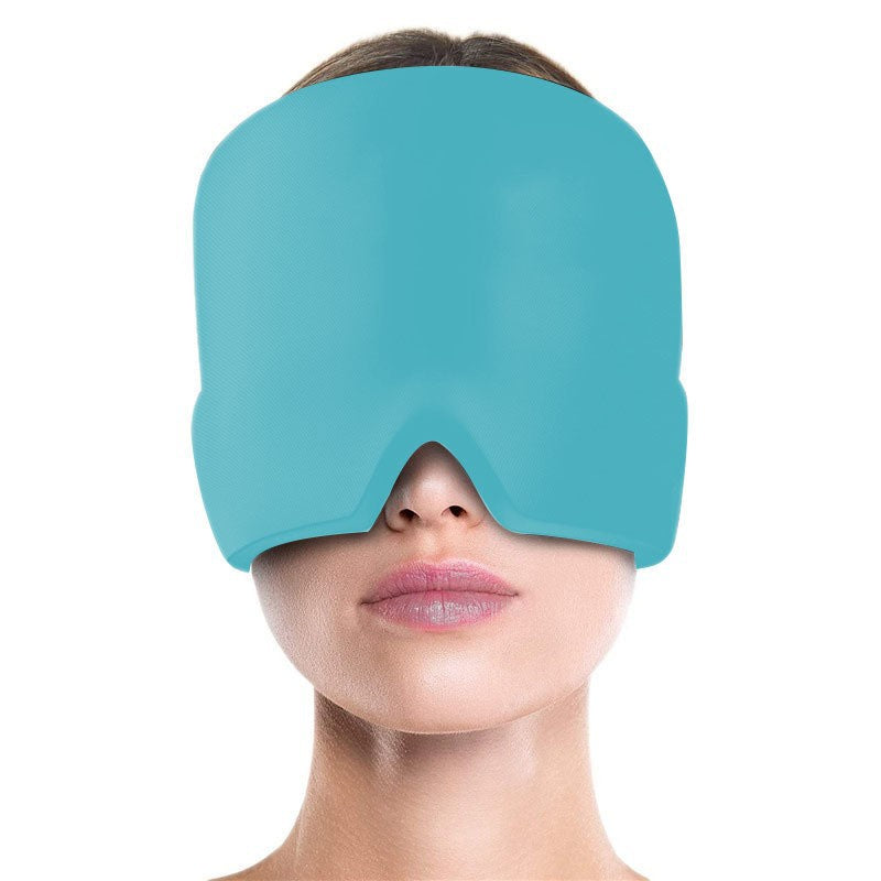Hot & Cold Gel Eye Mask – Ice Headache Relief Compress for Migraine & Tension Relief
