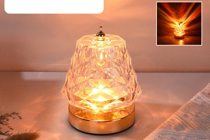 Water Ripple Projection Lamp – Ocean Wave LED Light for Bedroom