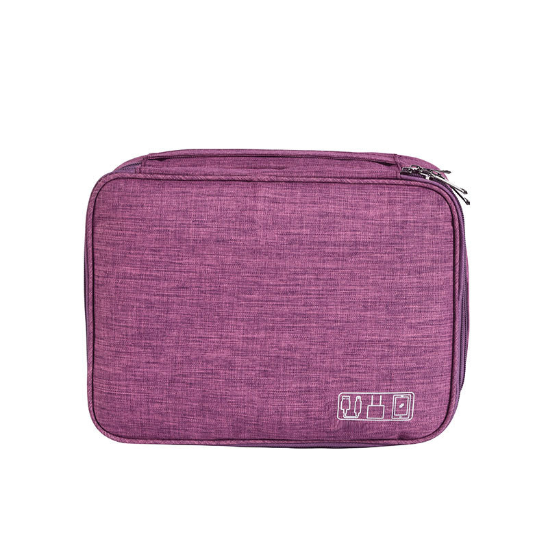 Compact Electronics Organizer Bag – Travel Cable Case for Chargers, Headsets & Accessories