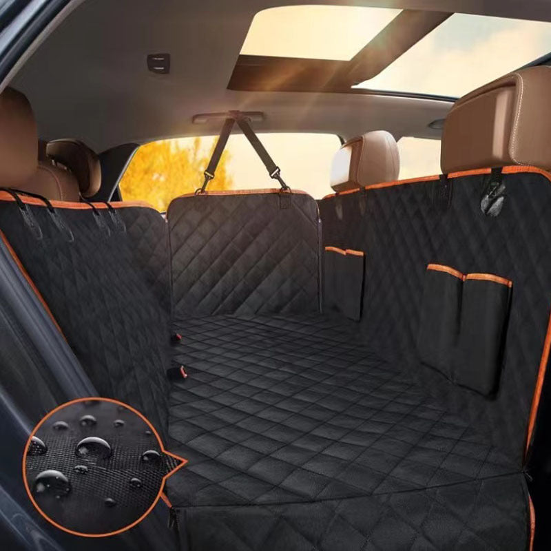 Dog Car Seat Protector – Waterproof Rear Seat Cover for Clean & Safe Pet Travel