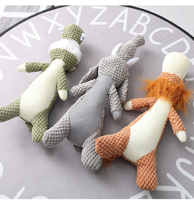 Plush Squeaky Dog Toy – Cute Chew Toy for Small Dogs & Puppies