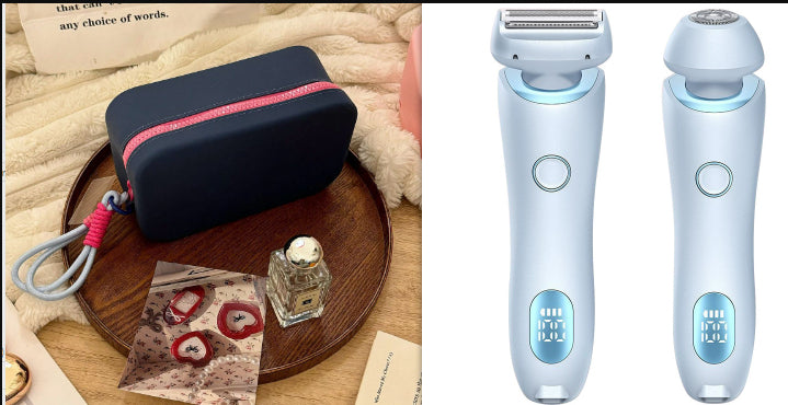 All-in-One Hair Removal Solution – 2-in-1 Epilator & Electric Razor for Women