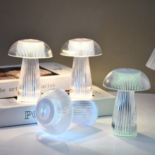 Jellyfish Table Lamp – LED Mood Light for Bedroom, Desk & Gifts