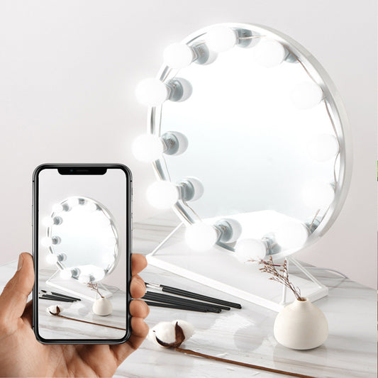 Hollywood LED Makeup Mirror Light – USB Powered 3‑Tone Vanity Fill Lights