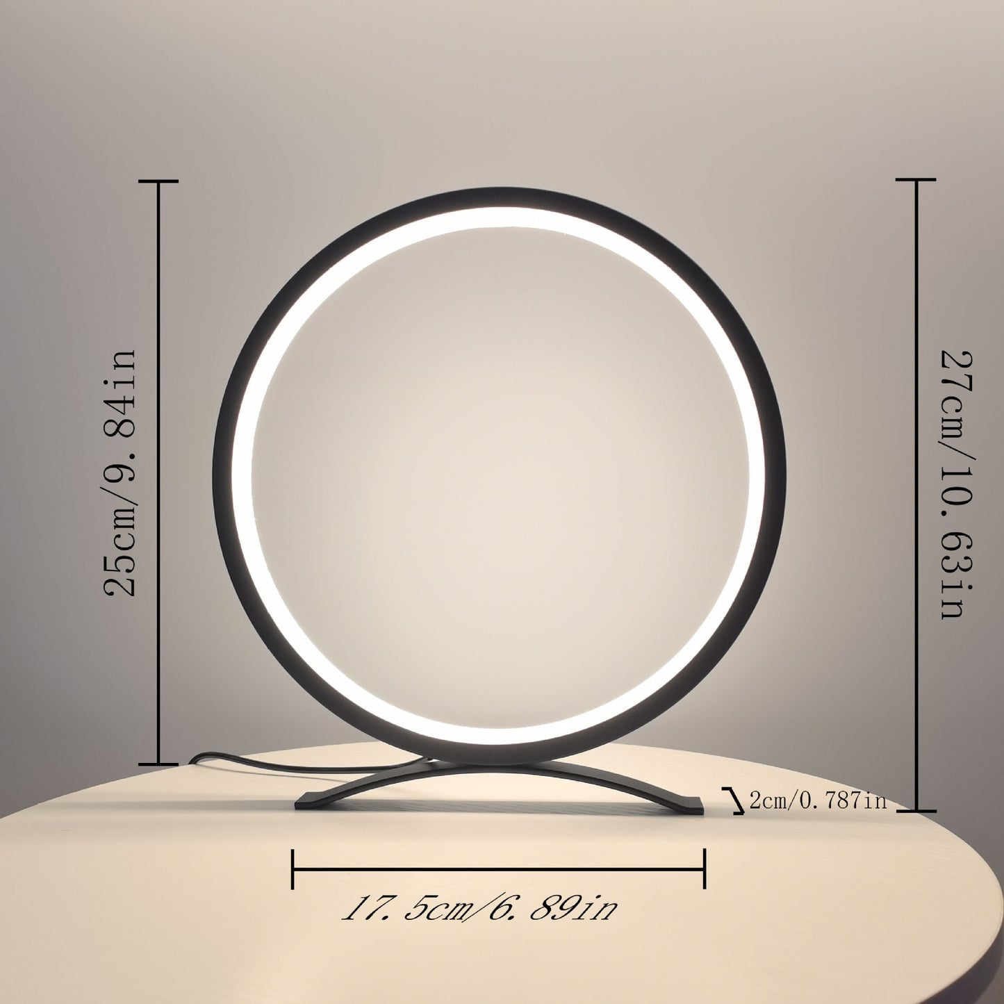 Eye-Caring Study Desk Lamp – LED Bedroom Reading Light for  Home Office Setup