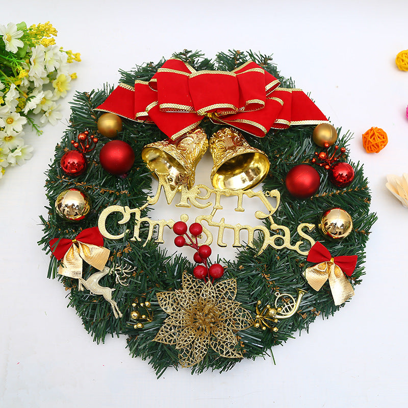 Christmas Garland Window Decoration – Festive Holiday Window Clings & Xmas Home Decor