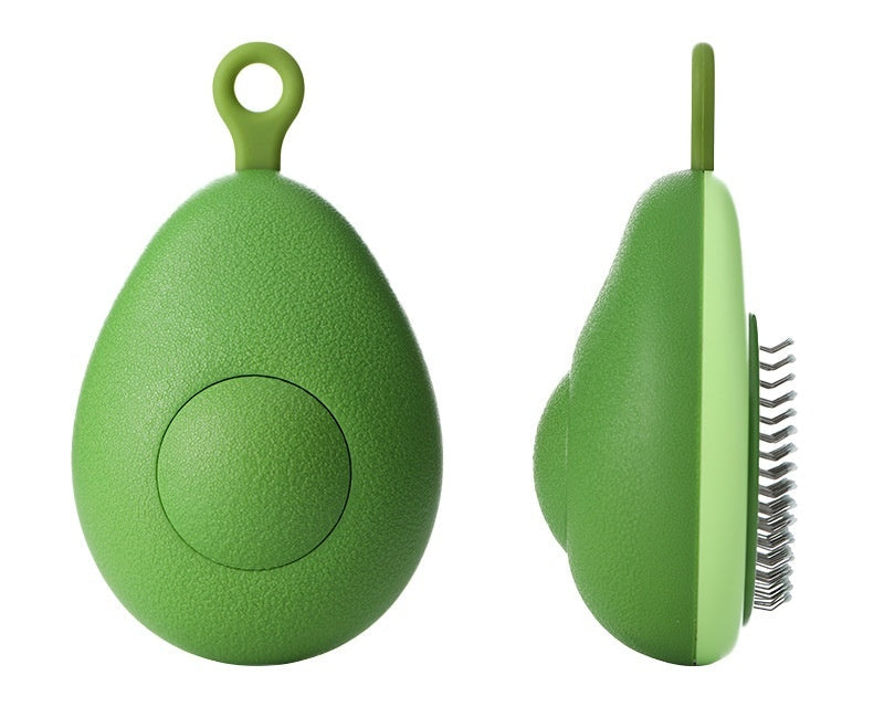 Avocado Shaped Cat Grooming Brush – Dog Hair Remover Pet Cleaning Tool
