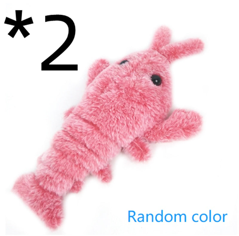 Electric Flopping Shrimp Cat Toy – USB Rechargeable Smart Interactive Toy for Indoor Cats & Kittens