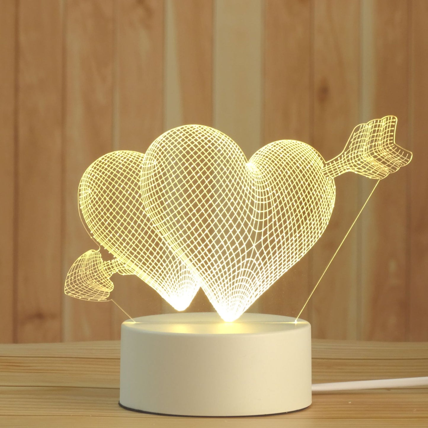 Creative Bedroom Night Light LED – Bedside Lamp for Relaxing Sleep & Home Decor