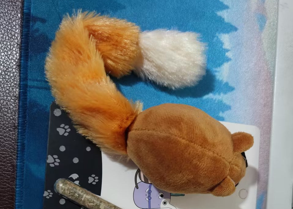 Interactive Cat Mouse Toy – Long Tail Teaser Wand for Kitten/ Cat Play & Exercise