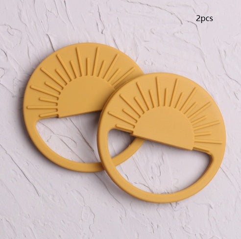 Baby Comfort Sun Teether – Soft Silicone Toy for Teething Relief