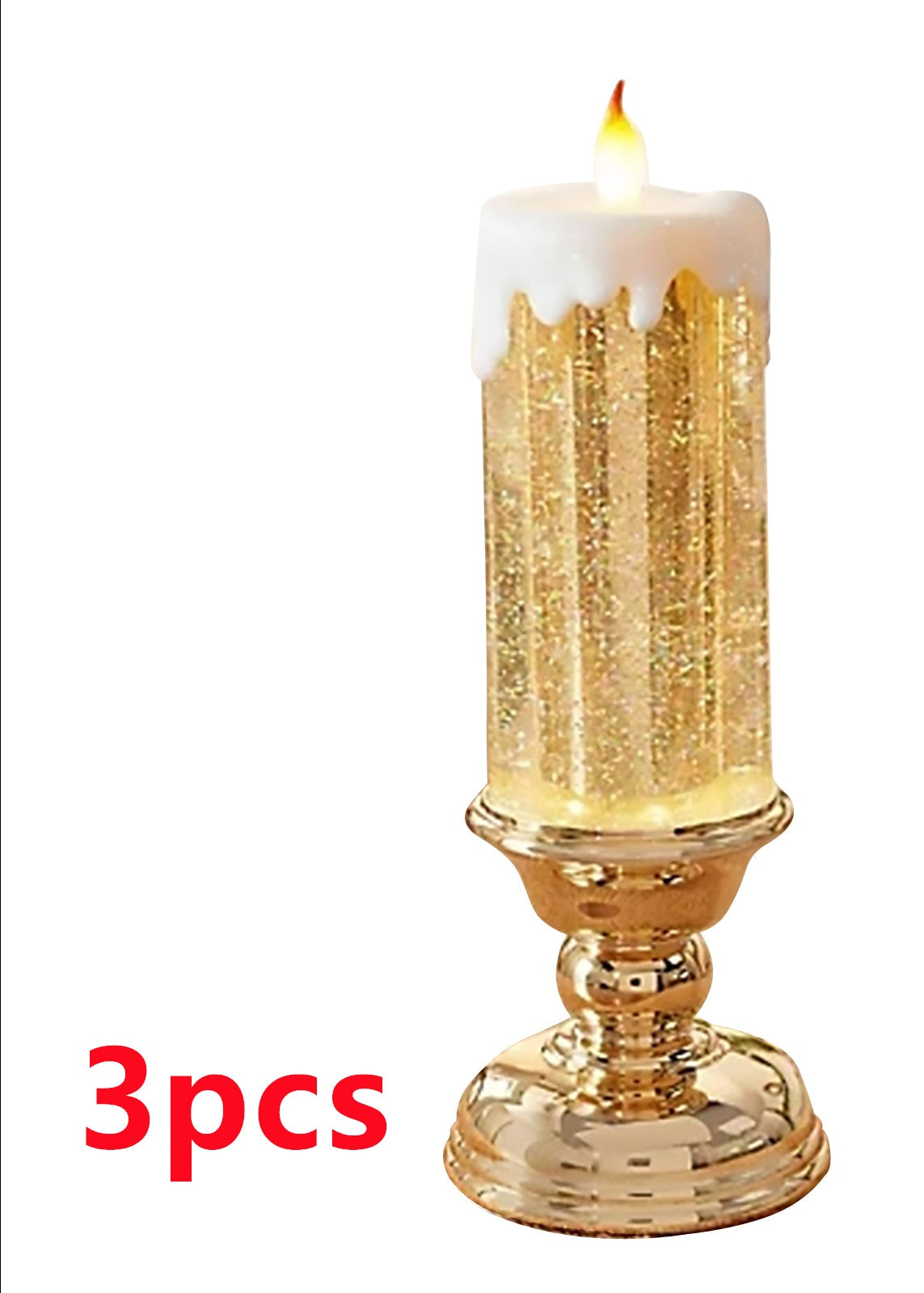 Mini LED Candle for Bedroom – Color Changing Waterproof Night Light & Home Decor