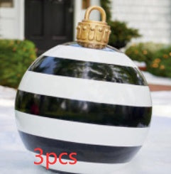 Large Christmas Decoration Balls for Festive Outdoor Displays