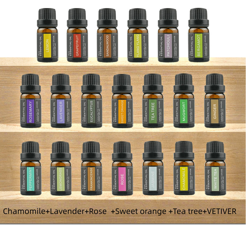 Relaxing Essential Oil Set – Natural Aromatherapy Scents for Home, Sleep & Stress Relief
