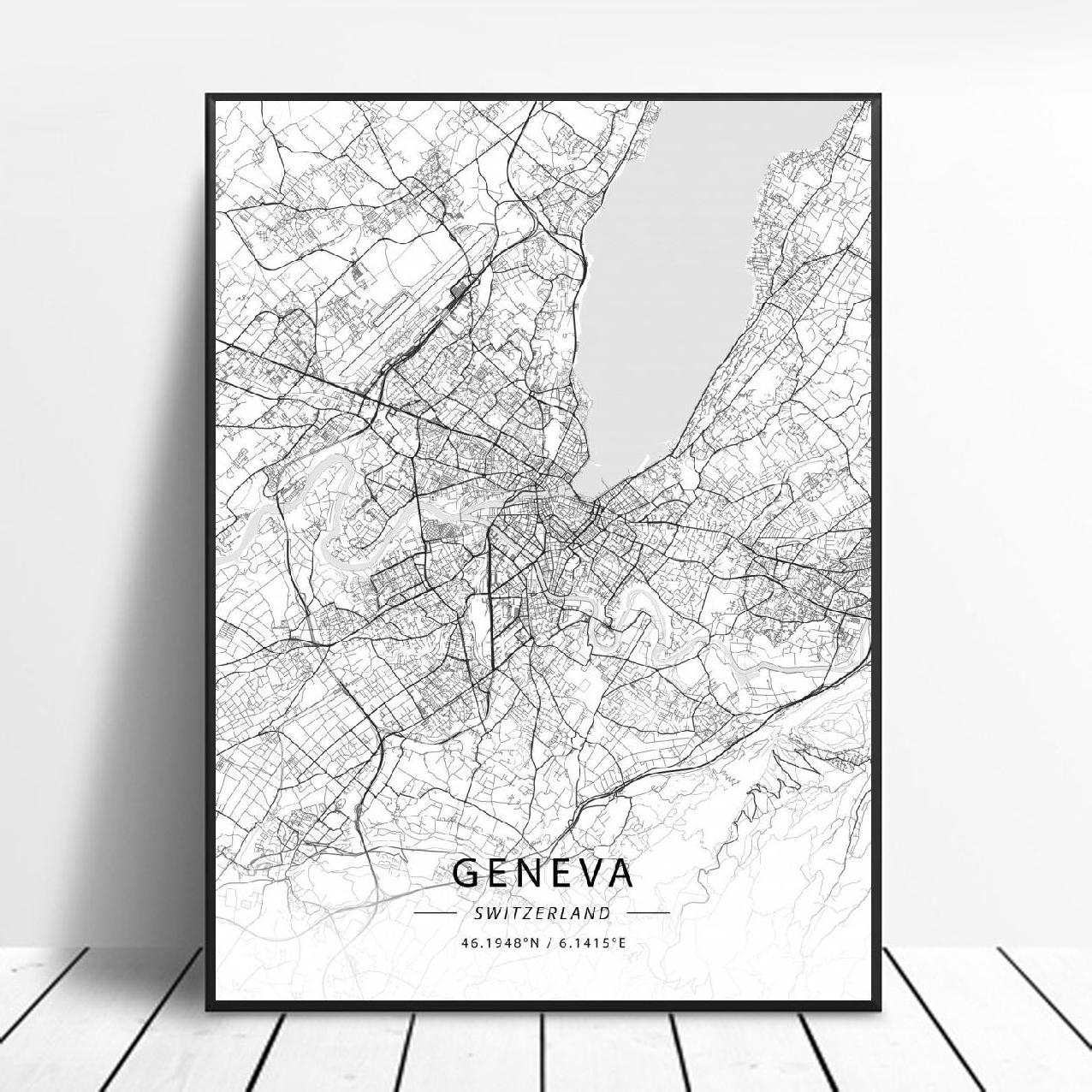 Decorative Canvas Poster Print – Home Wall Art for Modern Interior Design