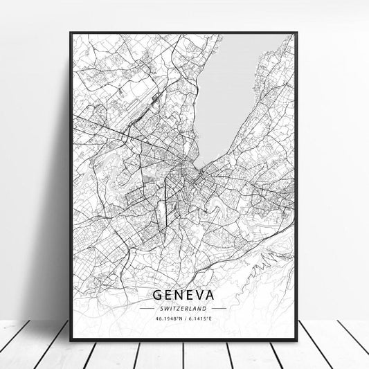 Decorative Canvas Poster Print – Home Wall Art for Modern Interior Design