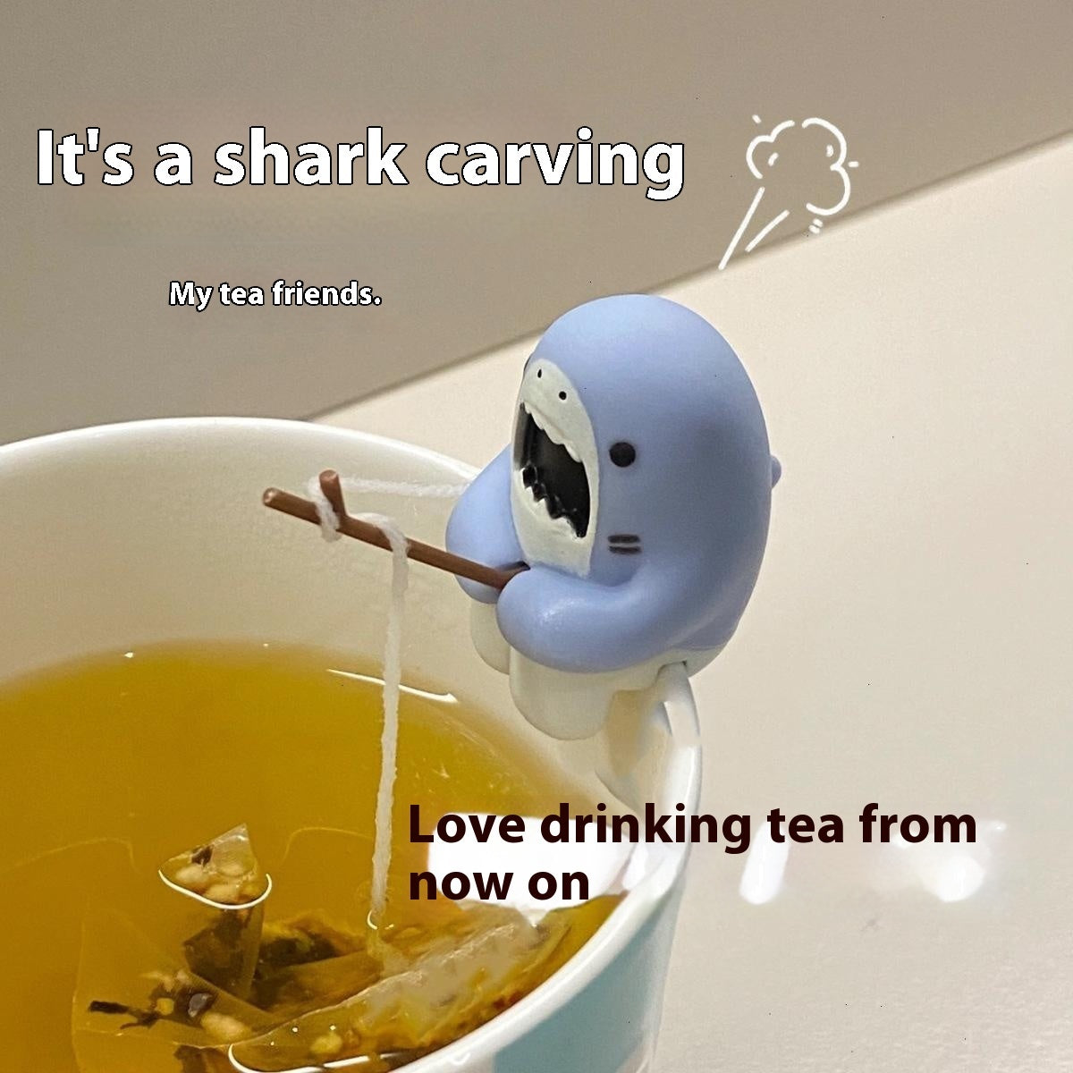 Shark Tea Infuser – Multifunctional Cute Animal Cup Accessory