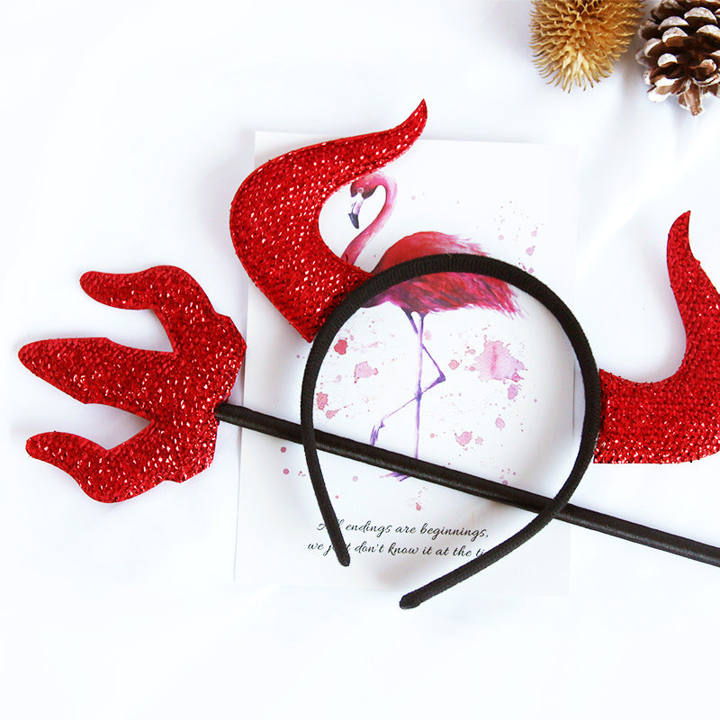 Halloween Headband Costume Accessory – Spooky Party Head Buckle Decoration