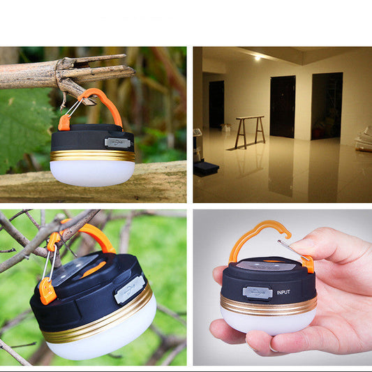 Outdoor Camping Can Absorb Tent Lamp Lighting USB Rechargeable