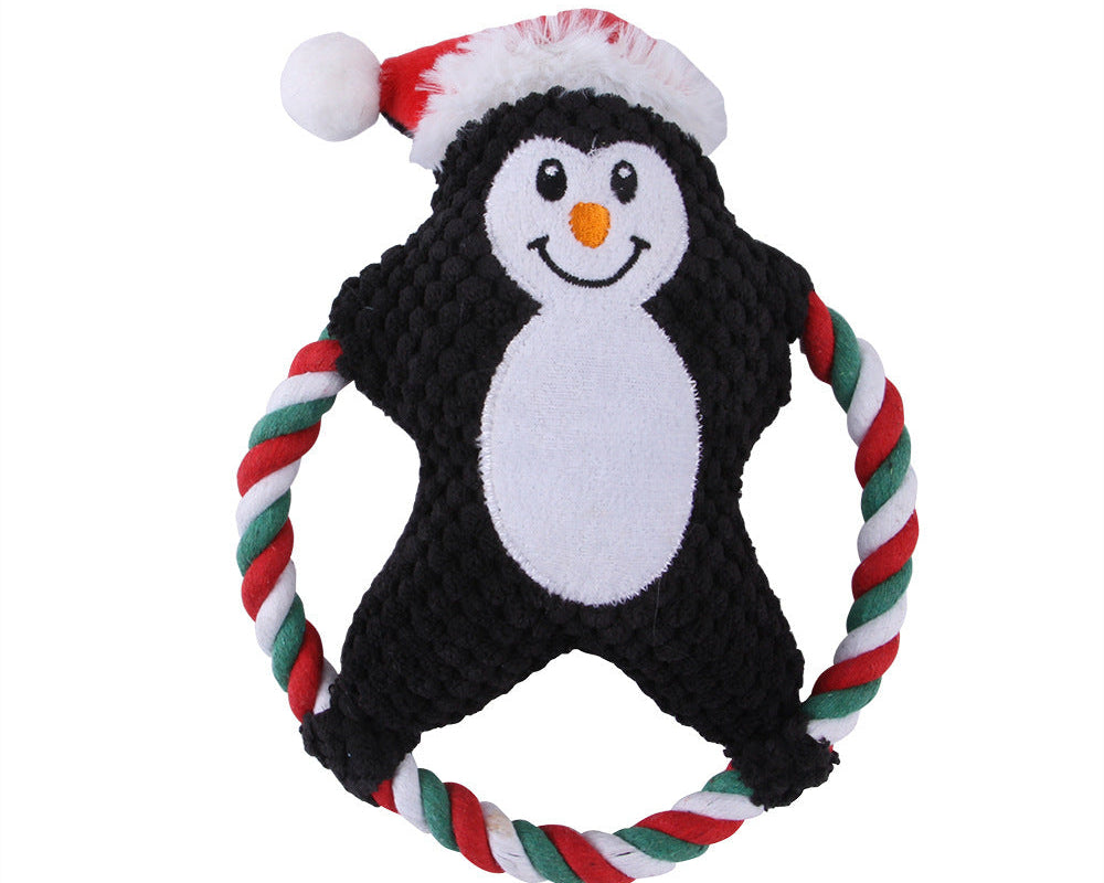 Christmas Plush Toys for Pets | Holiday Chew Toy for Dogs & Puppies