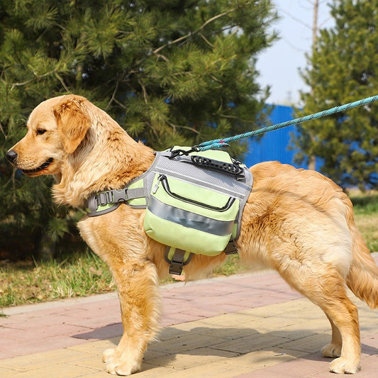 Outdoor Large Dog Backpack – Hiking & Travel Gear for Active Pets