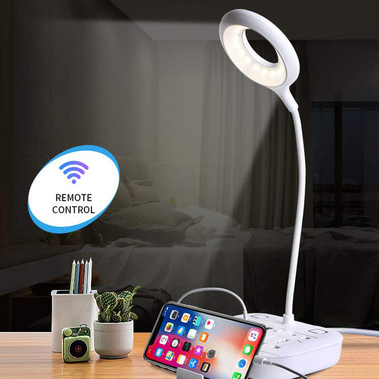 Adjustable LED Table Lamp – Easy Remote Control Comfort