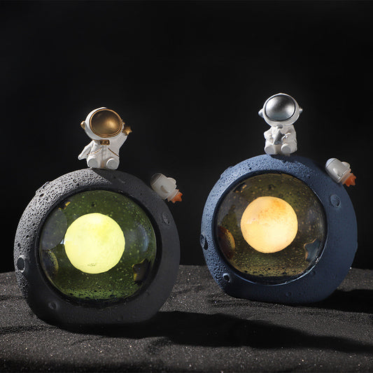 Galaxy Astronaut LED Decor Light – Creative Space Home Ornament for Living Room