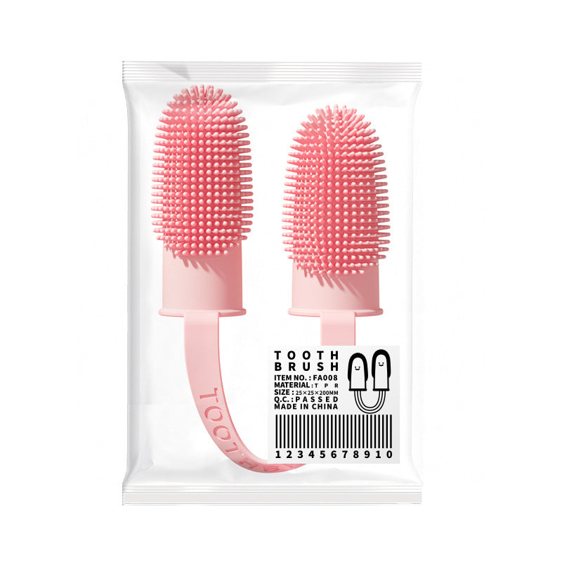 Easy Pet Teeth Cleaner – Finger Toothbrush Set for Dogs & Cats