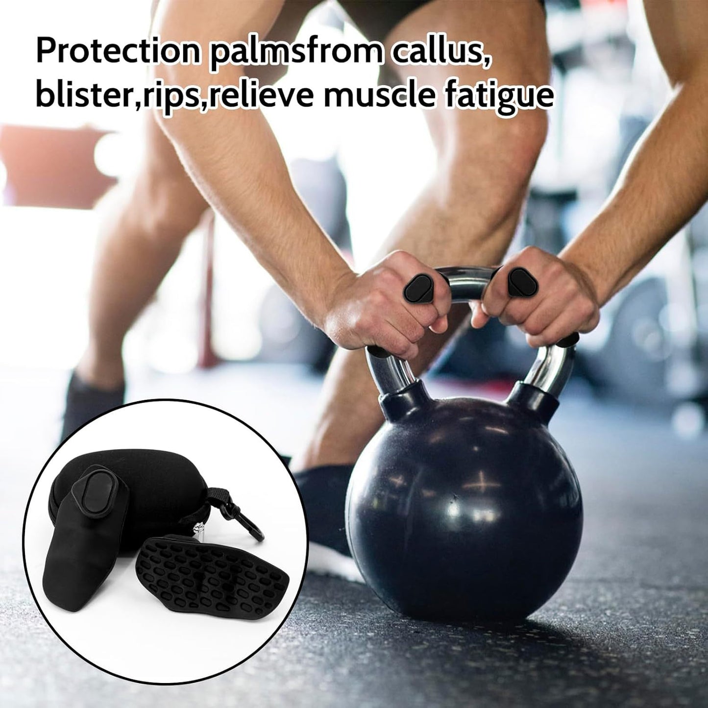 Anti-Slip Grip Strengthener – No Sweat Finger Trainer for Gym, Forearm & Dumbbell Strength Training