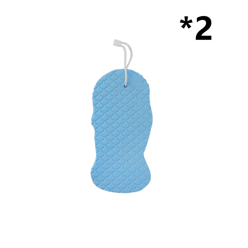 Gentle Exfoliating Body Sponge 3D Bath Tool – Skin Polishing Shower Scrubber