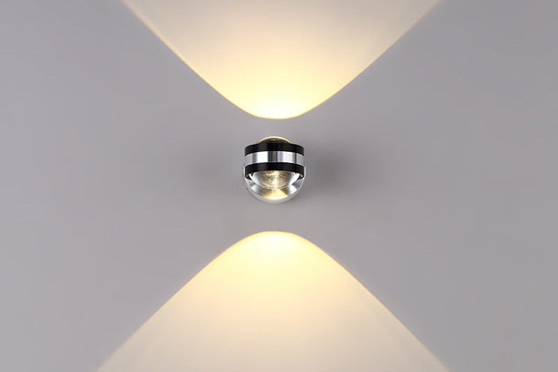 Elegant Crystal Wall Lamp – Luxury LED Lighting for Bedroom & Living Room