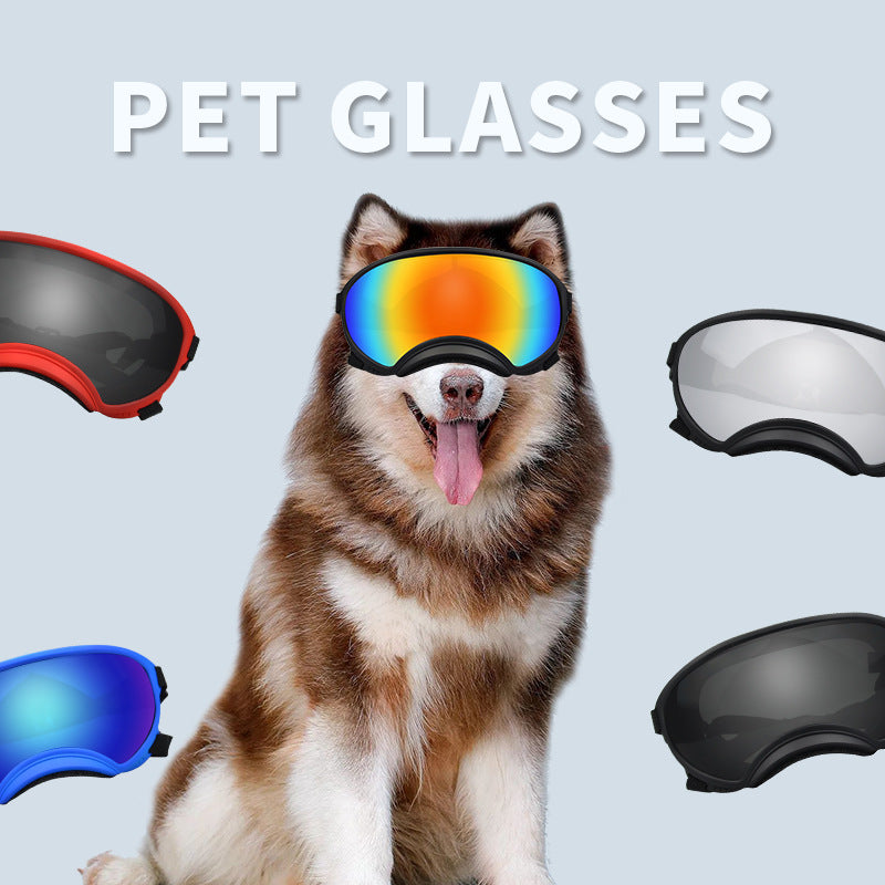 Pet Dog Goggles UV Protection – Ski Windproof Sunglasses for Small Dogs & Puppies