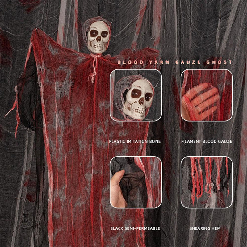 Bloody Horror Ghost Pendant – Halloween Party & Outdoor Decoration