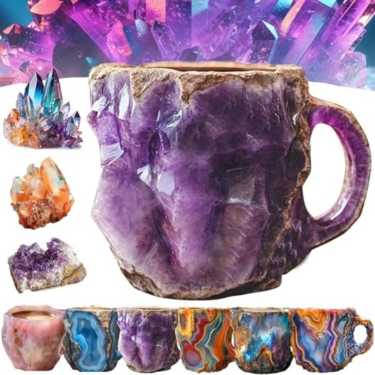 Resin Crystal Coffee Cup – Add Sparkle to Sip