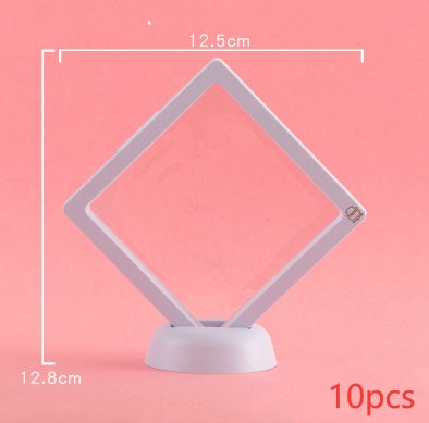 3D Floating Display Case – Jewelry, Coin & Collectibles Storage Showcase Frame