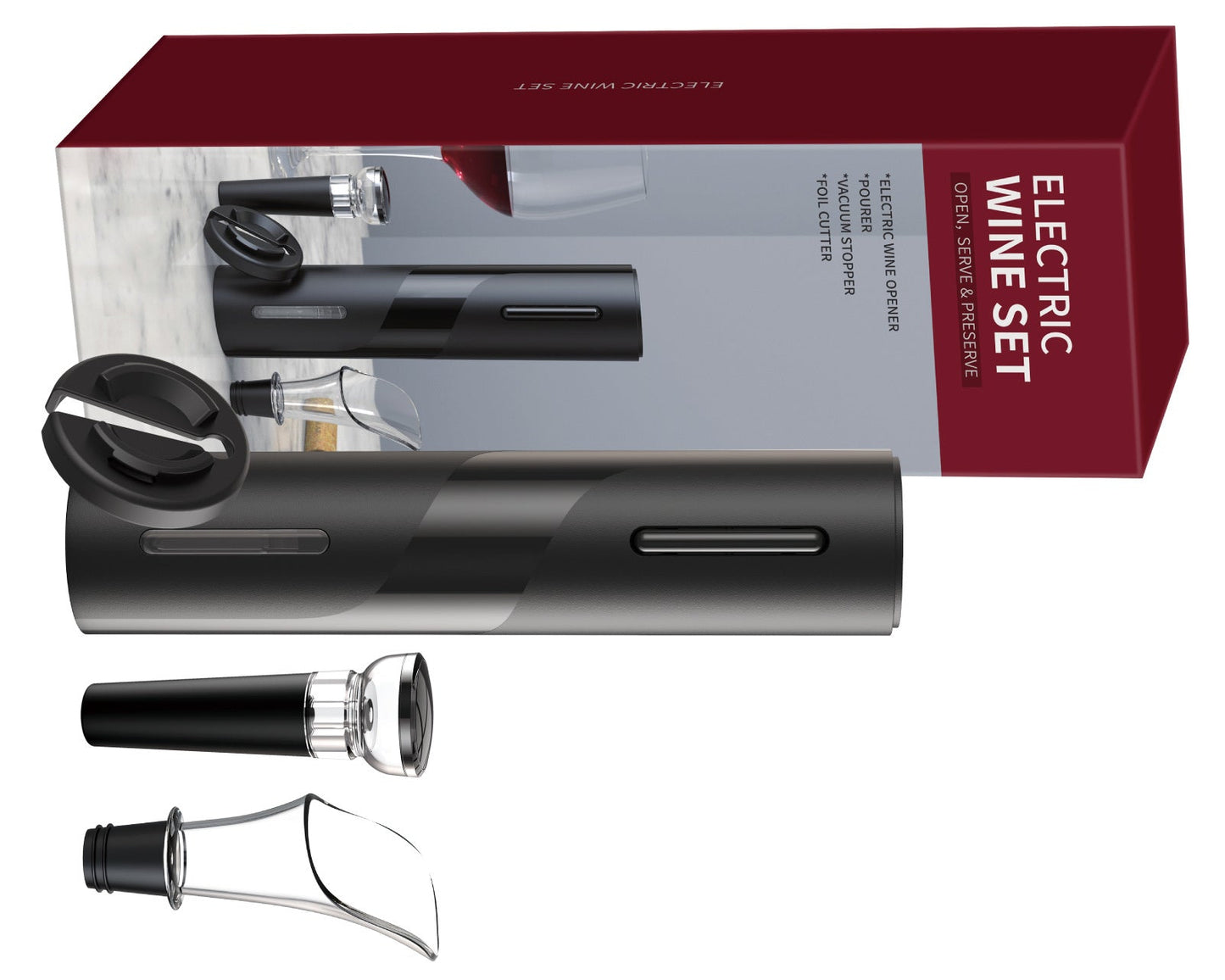 Electric Bottle Opener – Portable USB Wine Opener for Fast & Easy Use