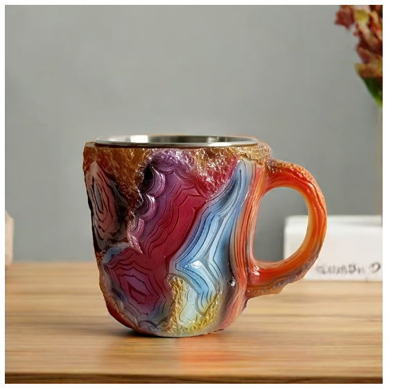 Resin Crystal Coffee Cup – Add Sparkle to Sip
