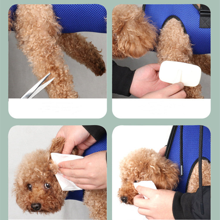 Pet Grooming Restraint Bag – Hammock for Nail Clipping & Cleaning