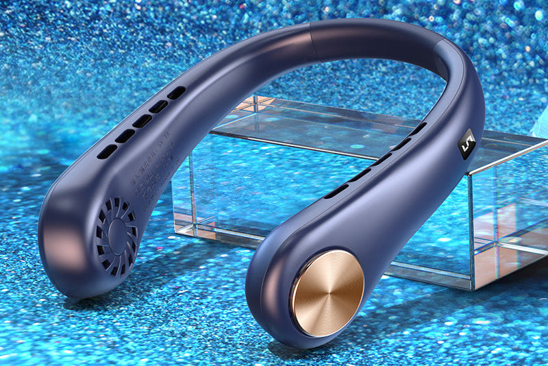 Smart Neck Fan – Bladeless Wearable Fan for Instant Cooling Anywhere