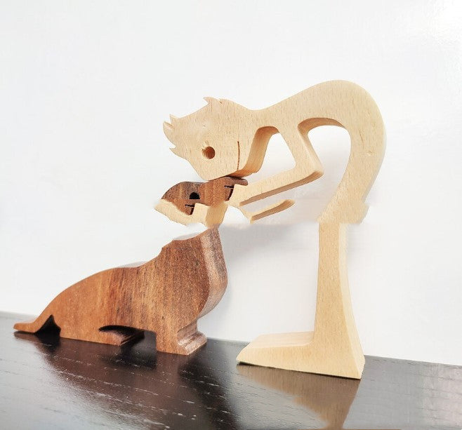 Handmade Dog Figurine – Perfect Gift for Pet Lovers