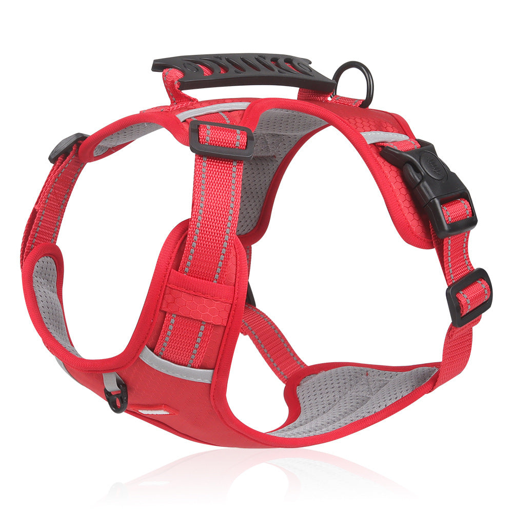 No Pull Dog Harness Reflective Chest Strap Pet Walking Safety Control Harness