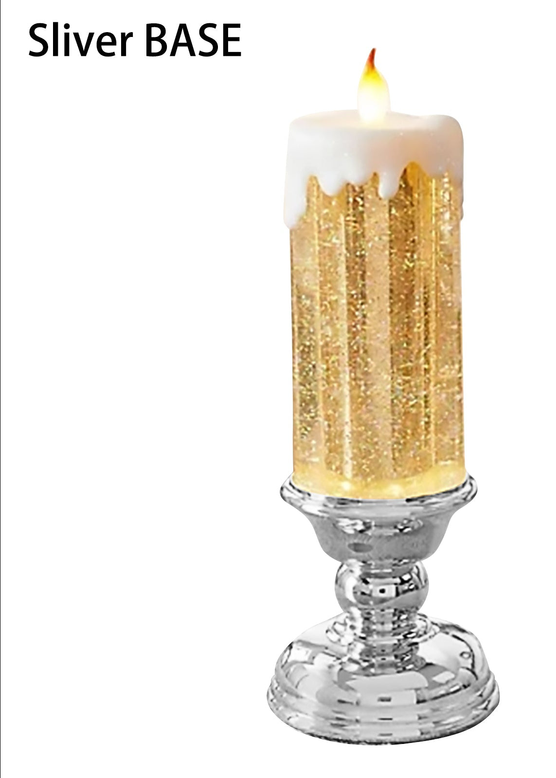 Mini LED Candle for Bedroom – Color Changing Waterproof Night Light & Home Decor