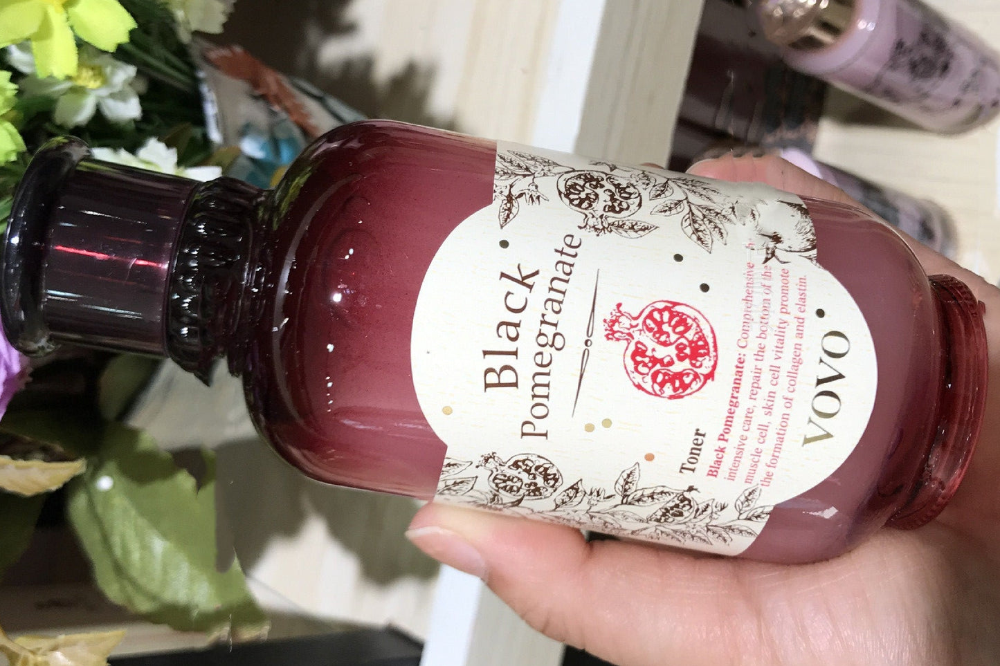 Pomegranate Hydrating Toner | Deep Moisturizing Water for Soft, Glowing Skin