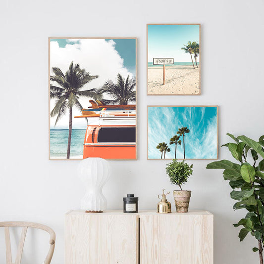 Modern Scandinavian Canvas Wall Art – Minimalist Home Decor Poster for Living Room