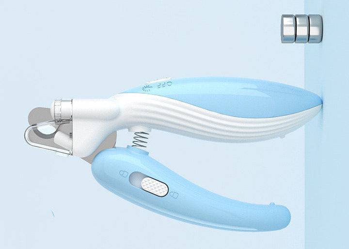 Safe Electric Dog Nail Clippers – LED Pet Nail Grinder for Cats & Dogs Grooming